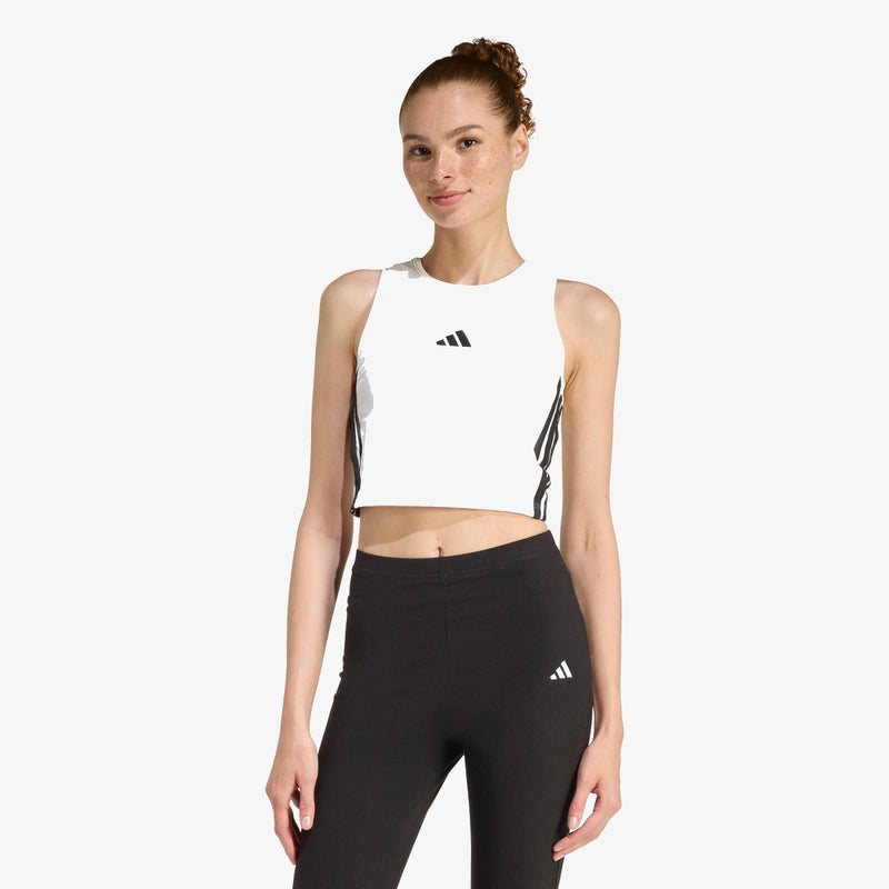 اديداس تانك توب ESSENTIALS 3-STRIPES PADDED - Image 2