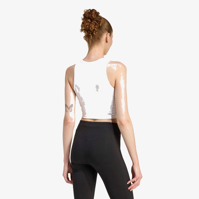 اديداس تانك توب ESSENTIALS 3-STRIPES PADDED - Image 3