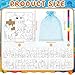 Fullhawl 12 Sets Sea Animal Puzzles Summer Color Your Own Puzzles DIY Ocean Jigsaw Crafts with 12 Stackable Crayons and 12 Bags for Ocean Theme Gifts Birthday Party Supplies12 Sea - Image 4