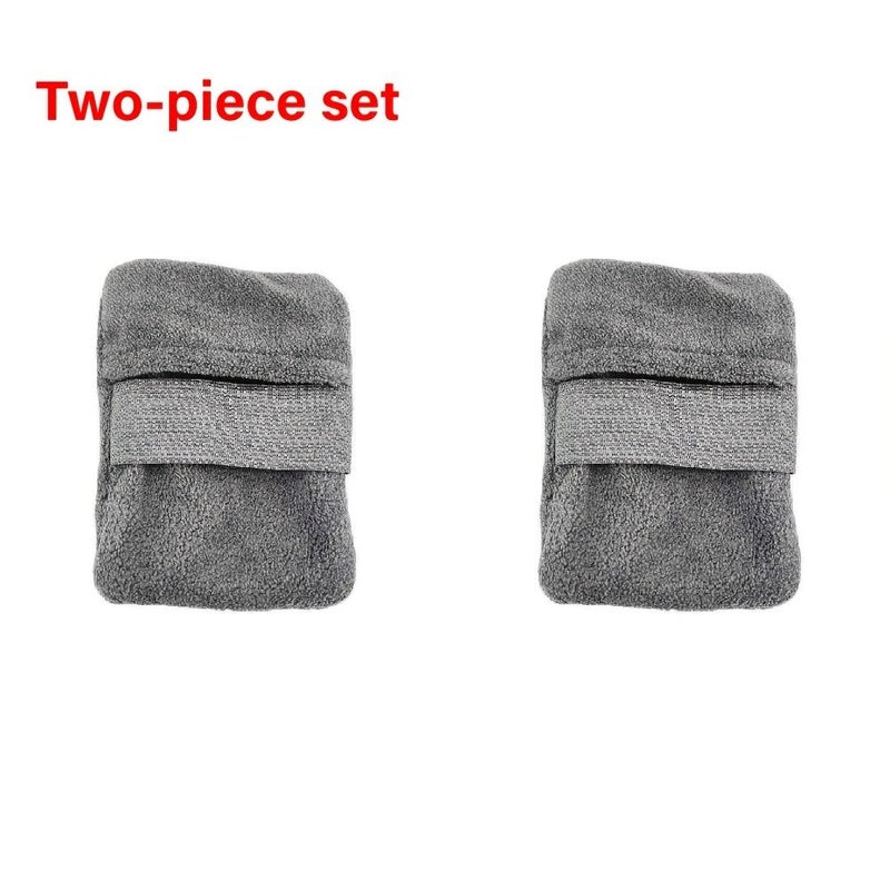 2Pcs Pink Large Size Beach Sand Removal Towels Portable Coral Fleece for Camping - Image 5