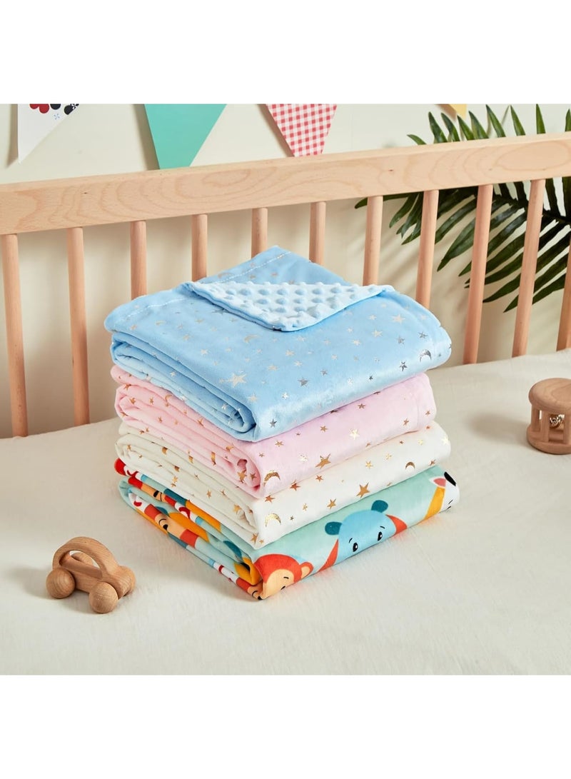 Barakah Baby Blanket, Ultra Soft Double Layer Minky Nursery Receiving Blanket, Lightweight Cozy Swaddle for Newborns and Infants, Perfect for Crib Stroller or Nap Time, Shower Gift 75 x 120 cm - Image 5
