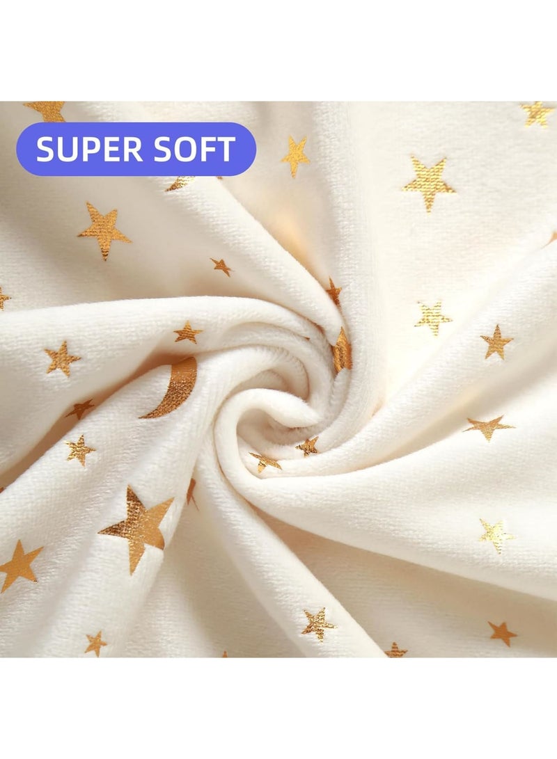 Barakah Baby Blanket, Ultra Soft Double Layer Minky Nursery Receiving Blanket, Lightweight Cozy Swaddle for Newborns and Infants, Perfect for Crib Stroller or Nap Time, Shower Gift 75 x 120 cm - Image 2
