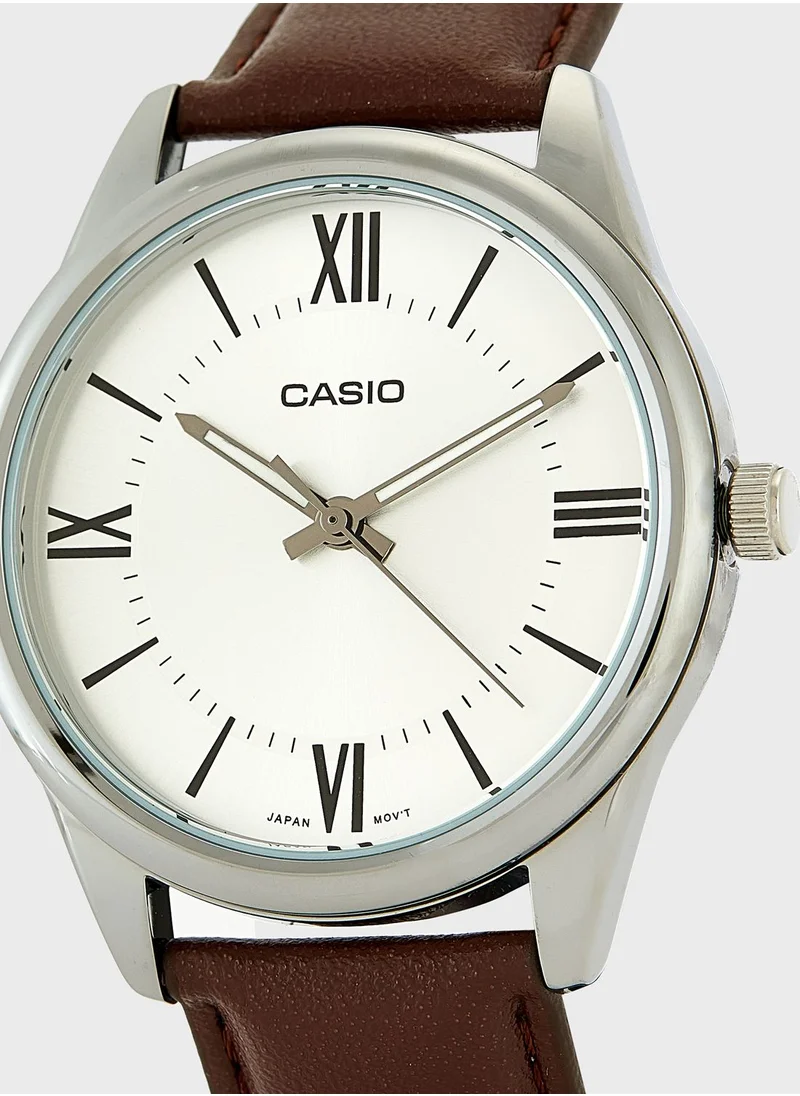 CASIO Mtp-V005L-7B5Udf Analog Watch