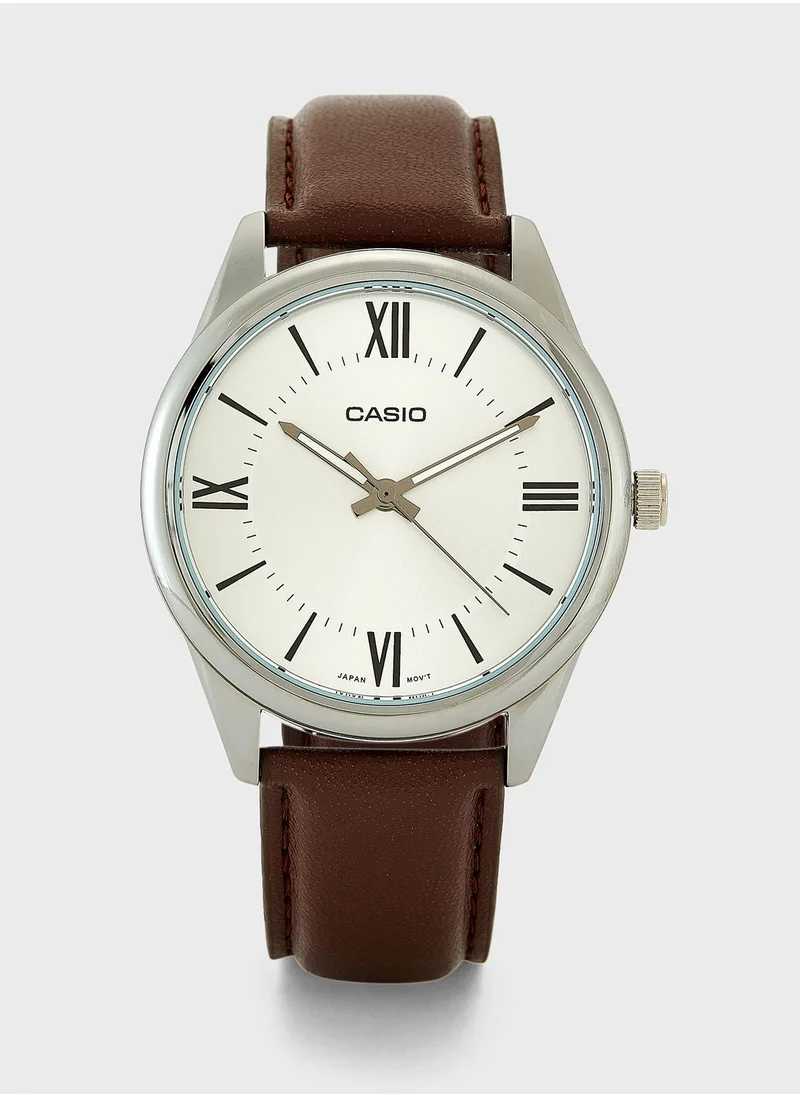 CASIO Mtp-V005L-7B5Udf Analog Watch