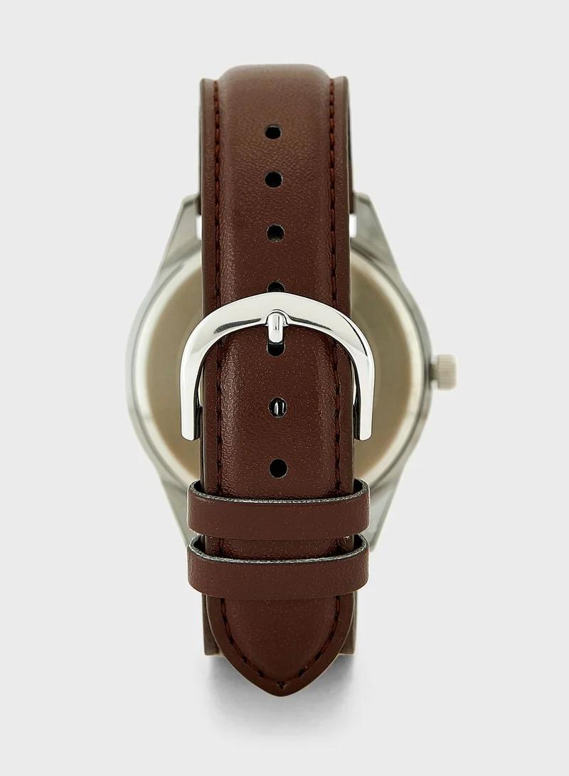 CASIO Mtp-V005L-7B5Udf Analog Watch