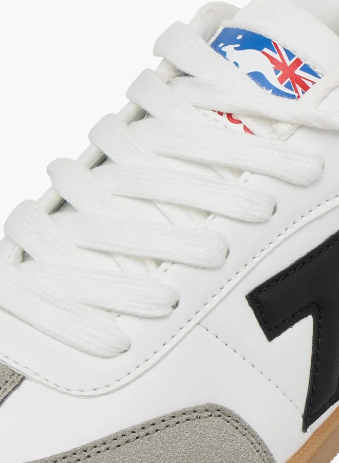 kangaROOS Men's Applique Detail Sports Shoes With Lace-Up Closure