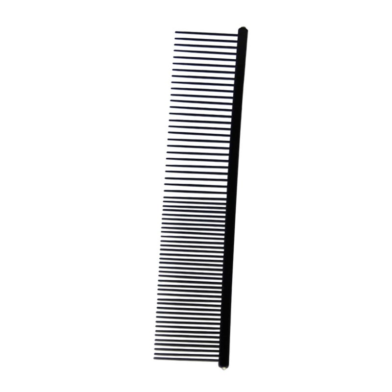 Stainless Steel Pet Grooming Comb Tapered Round Head for All Dog Cat Breeds - Image 2