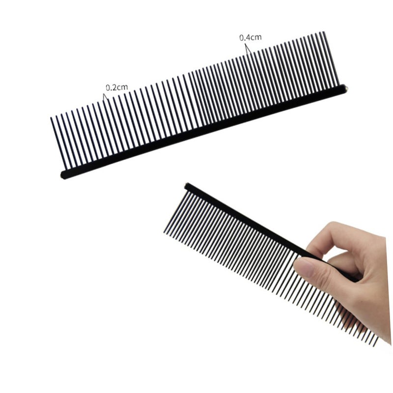 Stainless Steel Pet Grooming Comb Tapered Round Head for All Dog Cat Breeds - Image 3