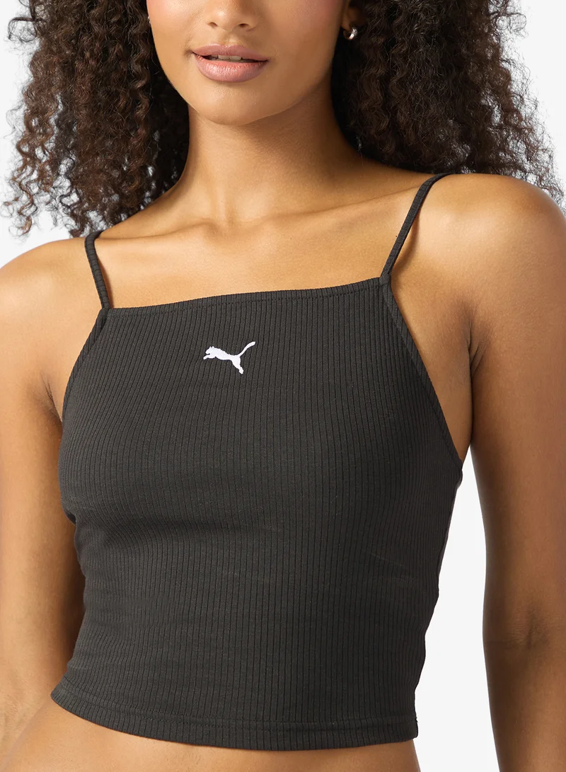 PUMA Wardrobe Essential Ribbed Tank