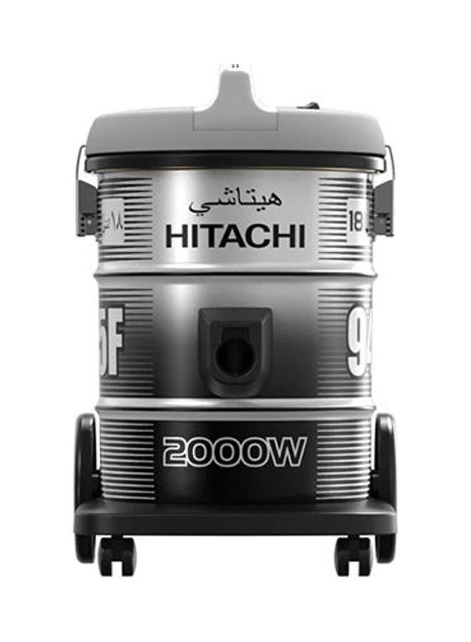 مكنسة برميلية فلتر قماش 2200 W CV-960F 220CE PG رمادي