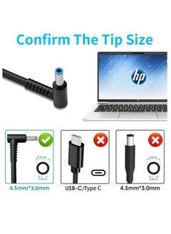 Max Power New 200W 19.5V 10.3A AC Charger Fit for HP ZBook-Pavilion-Gaming-Envy-Studio G3 G4 G5 G6 G7 15 15t 17 17t Series, TPN-LA21 L00895-003 ADP-200HB B Laptop Power Supply Adapter Cord (New 200W)  - Image 4