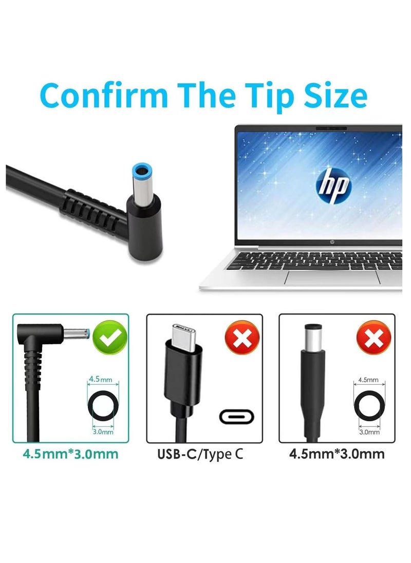 Max Power New 200W 19.5V 10.3A AC Charger Fit for HP ZBook-Pavilion-Gaming-Envy-Studio G3 G4 G5 G6 G7 15 15t 17 17t Series, TPN-LA21 L00895-003 ADP-200HB B Laptop Power Supply Adapter Cord (New 200W)  - Image 4