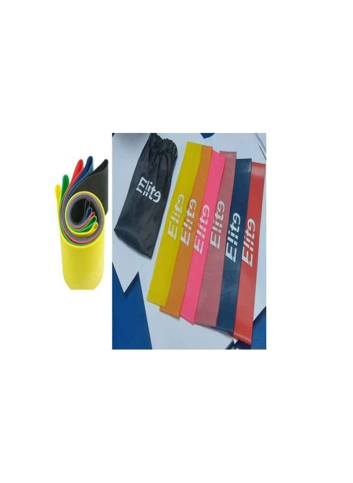 Elite Elite 6-piece closed exercise band set 