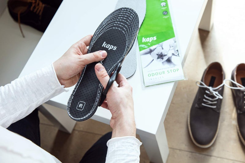 Kaps 6 Pair Pack Anti Odour Shoe Insoles Set with Odor Eating Charcoal, Shoe Inserts, Kaps Odour Stop - Image 2
