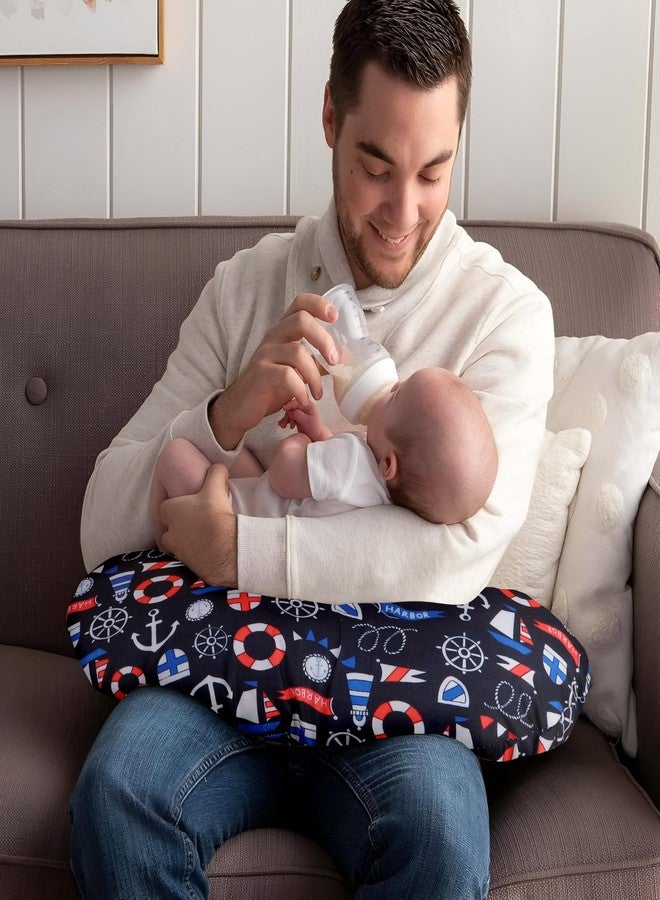 Windson Craft Baby Feeding Pillow with Detachable Cover, Safety Belt | Breastfeeding Pillow | Nursing Pillow (Boat Equipment Black) - Image 4