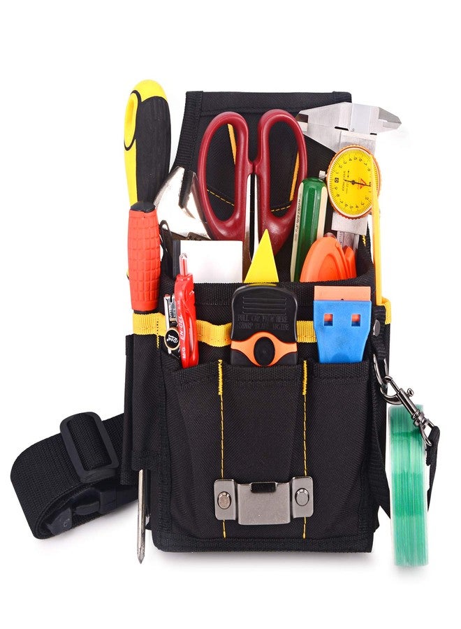 Gomake Multi Pocket Tool Bag with Adjustable Belt, Waterproof Oxford Tool Pouch for Window Tint, Vinyl Wrap, Electronic Tool Organizer - Image 1