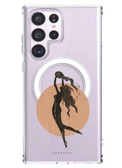 Magnetic Case for Samsung Galaxy S23 Ultra 6.8-inch Compatible with MagSafe Wireless Charging, Shockproof Phone Bumper Cover Aquarius