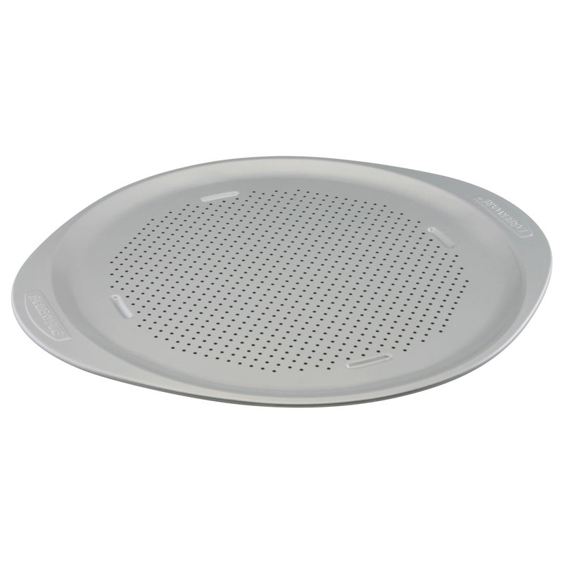 Farberware Insulated Nonstick Bakeware 155Inch Round Pizza Pan Light Gray