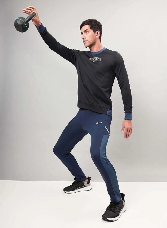 Technosport Technosport Full Sleeve Fleece Printed Sweatshirt