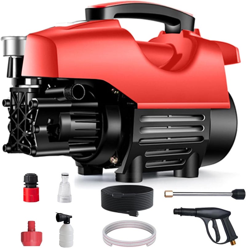 Favarey 2000W Electric High Pressure Washer, Power Washer with Hose, Detachable Water Gun, Electric Pressure Washer for Cleaning Cars, Fences, Pool, Patios - Image 1