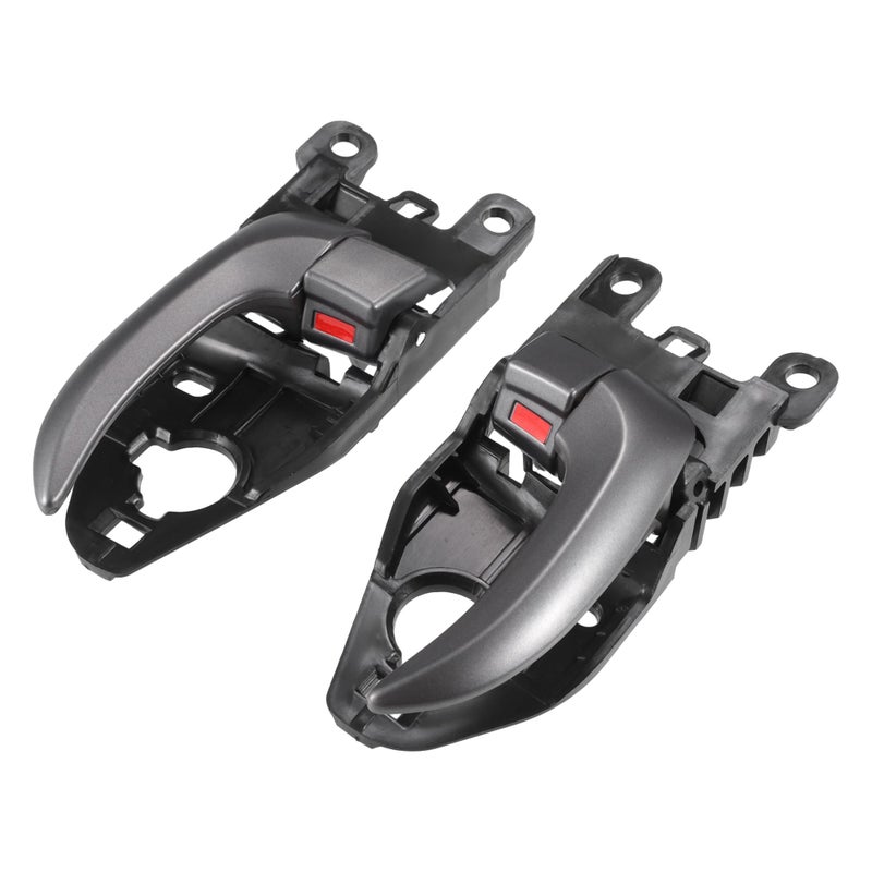 ACROPIX Left Right Interior Door Handle Black Gray Fit for Hyundai Elantra 20112016 No826103X000RY826203X000RY Pack of 2