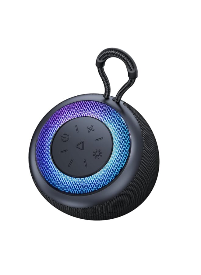 كولير مكبر صوت بلوتوث محمول مع جهير محسن، بلوتوث 5.3، أضواء RGB، صوت ستيريو، IPX5 مقاوم للماء، صغير الحجم وخفيف الوزن - Image 3