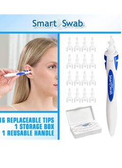 Smart Swab Smart Replacement Ear Swabs - 16 Ear Cleaning Digging Tools Easily Removes Smart Wax  - Image 5