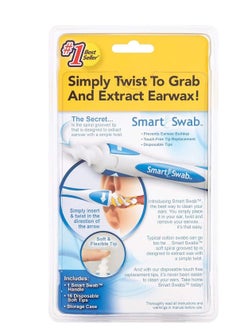 Smart Swab Smart Replacement Ear Swabs - 16 Ear Cleaning Digging Tools Easily Removes Smart Wax  - Image 2