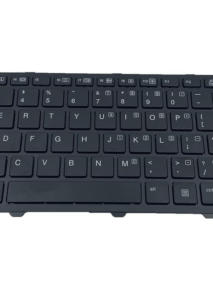 Internal Keyboard Compatible for HP PROBOOK 640 G1 645 G1 Black US Layout 738688-001 736653-001 (No Backlit)  - Image 1