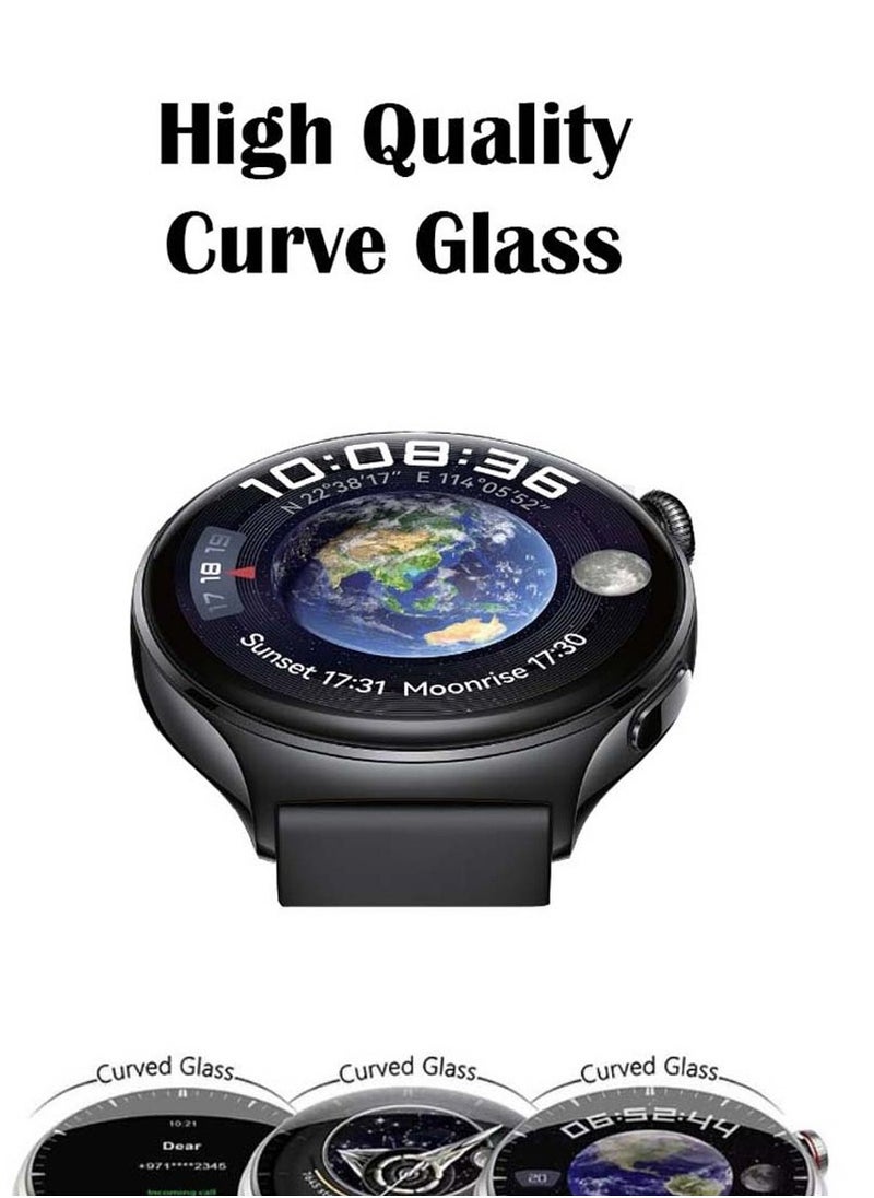 Telzeal - Telzeal T-Fly 1.52 Inch Spherical Display Full Screen Smart Watch With 4 Pair Strap and Wireless Charger Black - Image 1