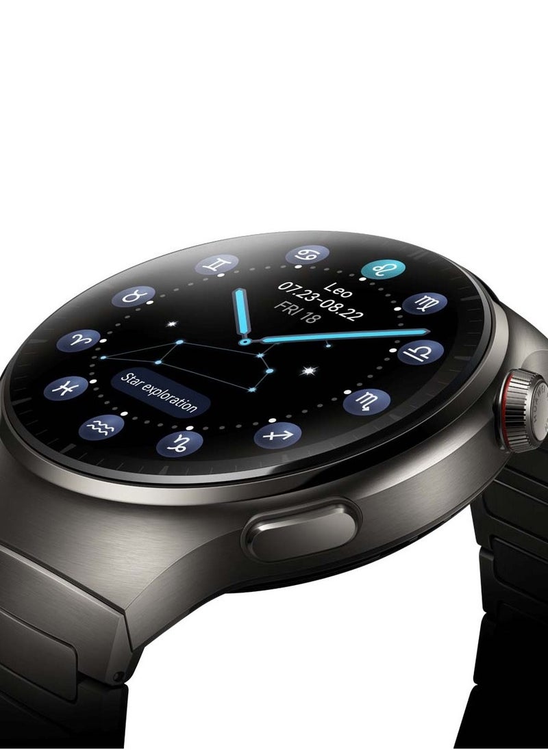 Telzeal - Telzeal T-Fly 1.52 Inch Spherical Display Full Screen Smart Watch With 4 Pair Strap and Wireless Charger Black - Image 1