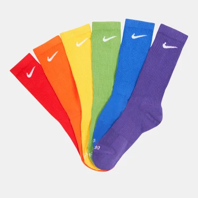 Nike Men's Everyday Plus Cushioned Training Crew Socks (6 Pairs)