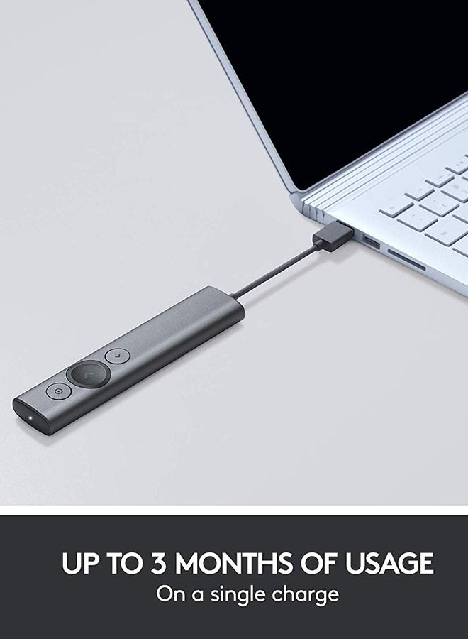 Logitech Spotlight Presentation Remote Grey - Image 2