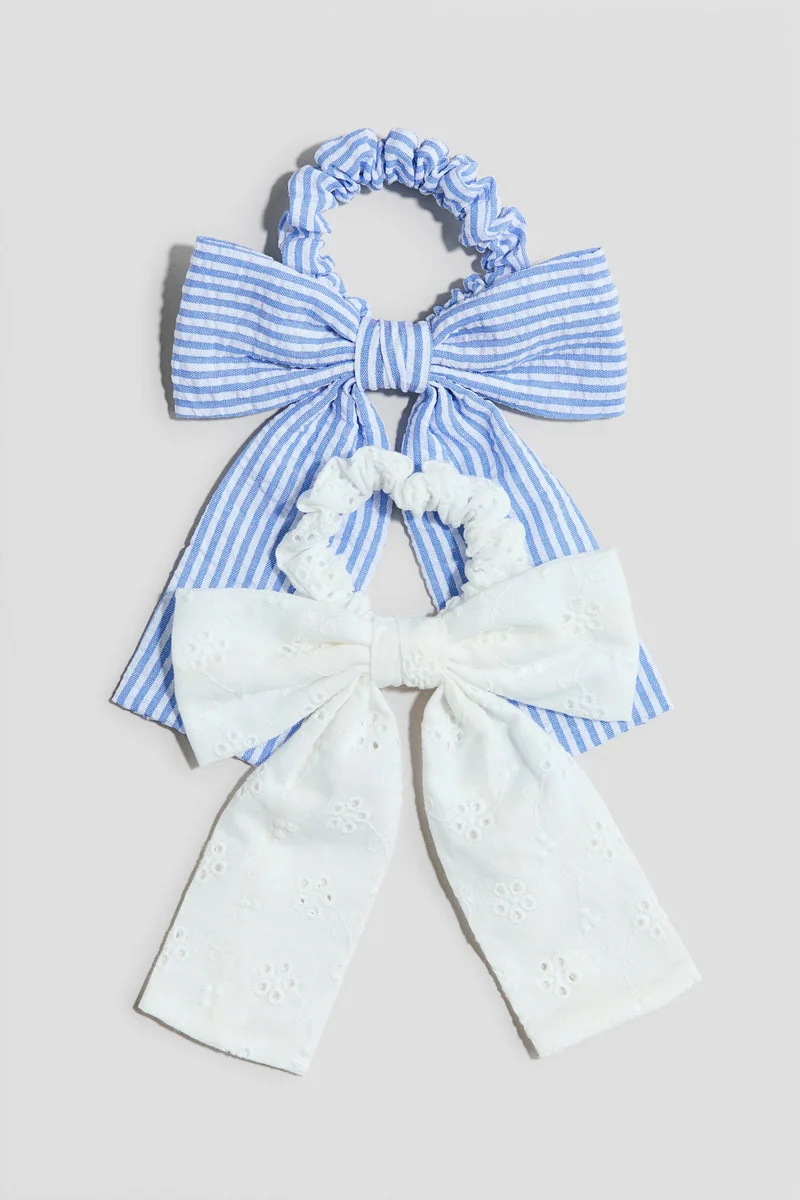 اتش اند ام ربطات شعر على شكل فيونكة - عبوة من قطعتين