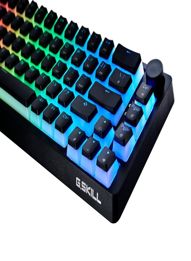 G.SKILL KM250 RGB 65% (67-Key) Mechanical Keyboard, PBT Dual Injection Keycap (Black) - Image 2