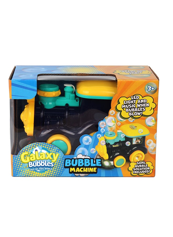 Galaxy Bubbles Bubble Steam Train Engine With Light And Music With 1x50ml  - Image 1
