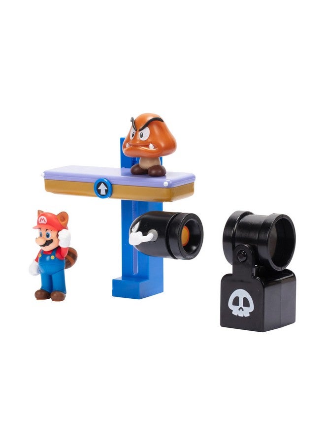 Super Mario Nintendo 2.5" Switchback Hill Diorama Set - Image 3