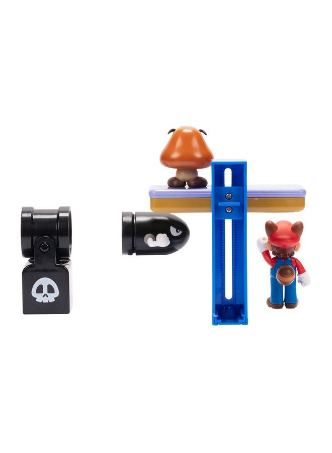 Super Mario Nintendo 2.5" Switchback Hill Diorama Set - Image 4