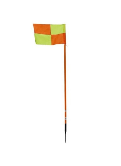 Soccer Football Corner Flag 160X2.5 Cm With Rubber Covered Spring At The Bottom