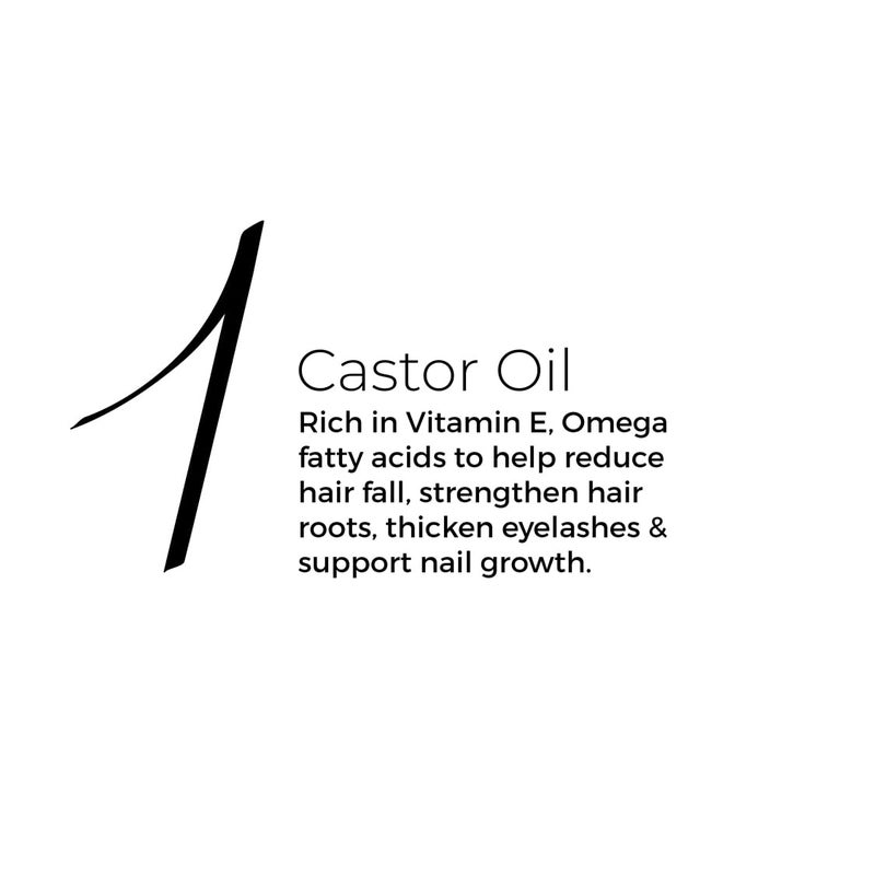 Brillare Pure Castor Oil for Hair Growth with Zero Chemicals Repairs Damaged Dry Skin Strengthen Hair with Healthy Look 100 Natural Organic 200 ml - Image 2