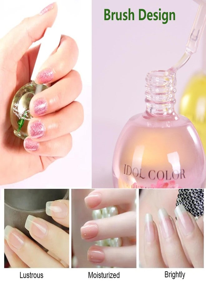 Rosarden Peach Scented Cuticle Oil, Cuticle Oil with Flowers, Cuticle Oil for Nails, Brush Cuticle Oil for Nail, Nourishing Oil for Nails and Cuticles, 0.92FlOz - Image 5