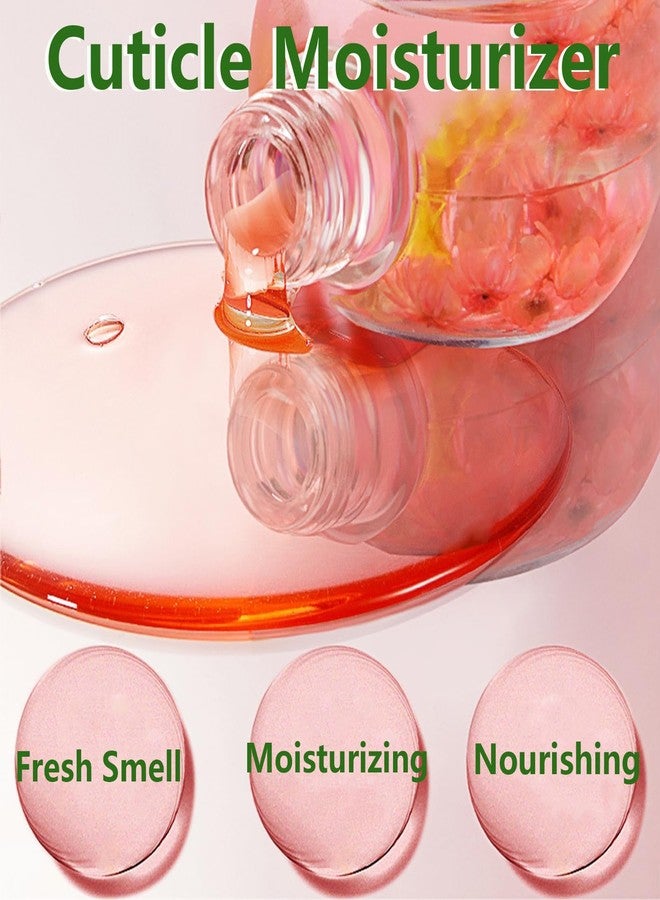 Rosarden Peach Scented Cuticle Oil, Cuticle Oil with Flowers, Cuticle Oil for Nails, Brush Cuticle Oil for Nail, Nourishing Oil for Nails and Cuticles, 0.92FlOz - Image 3