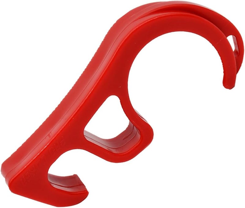 Red Weatherproof Brake Hook for Motorcycle and Electric Bike Durable Rust Resistant - Image 1
