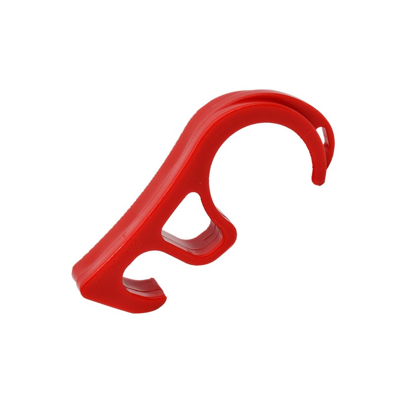 Red Weatherproof Brake Hook for Motorcycle and Electric Bike Durable Rust Resistant - Image 2
