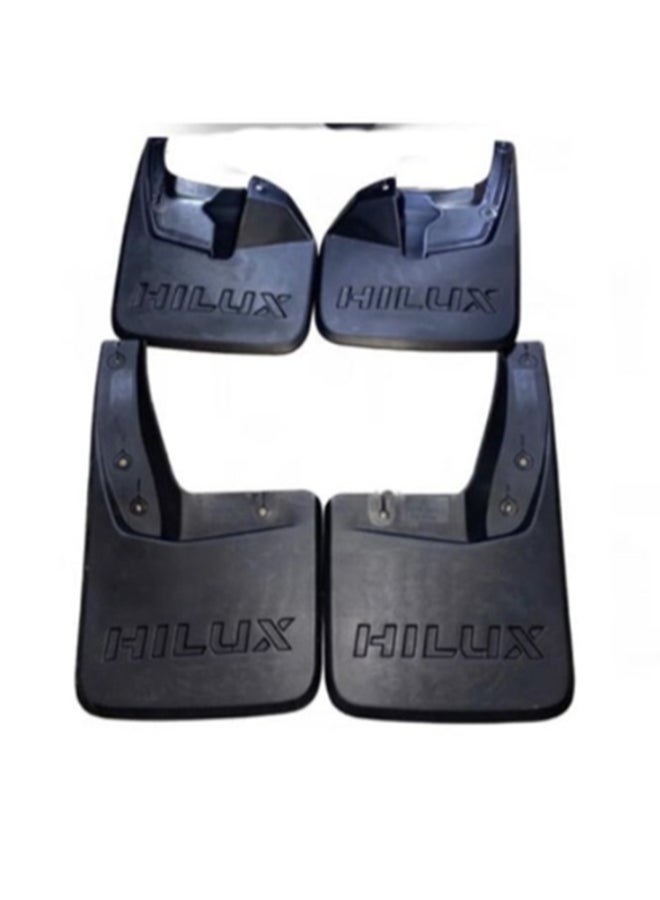 Toyota Hilux Double Mud Flaps 2016 - 2023 Fender Splash Guards Durable Protection and Easy Fit - Image 1