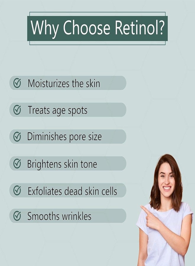 SYLVERA Retinol Cream Anti-Aging Moisturizer 50ml Wrinkle Reduction & Skin Firming Night Cream Hydrating & Smoothing Formula 98% Natural | For All Skin Types (Pack of 2) - Image 5
