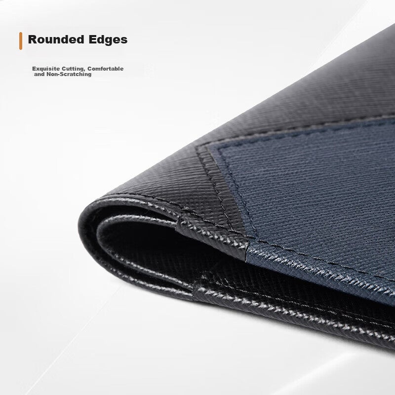 JD Jing Zao Samsonite Multifunctional Leather Card Holder Passport Wallet Business Card Coin Purse Gift Box Birthday Present TK6 - Image 4