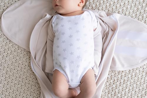 LullaBaby Double Dream Swaddle Exclusive Dual Wing Design PediatricianEndorsed UltraSoft Cotton 02 Months 614 lbs Primrose Pink - Image 3