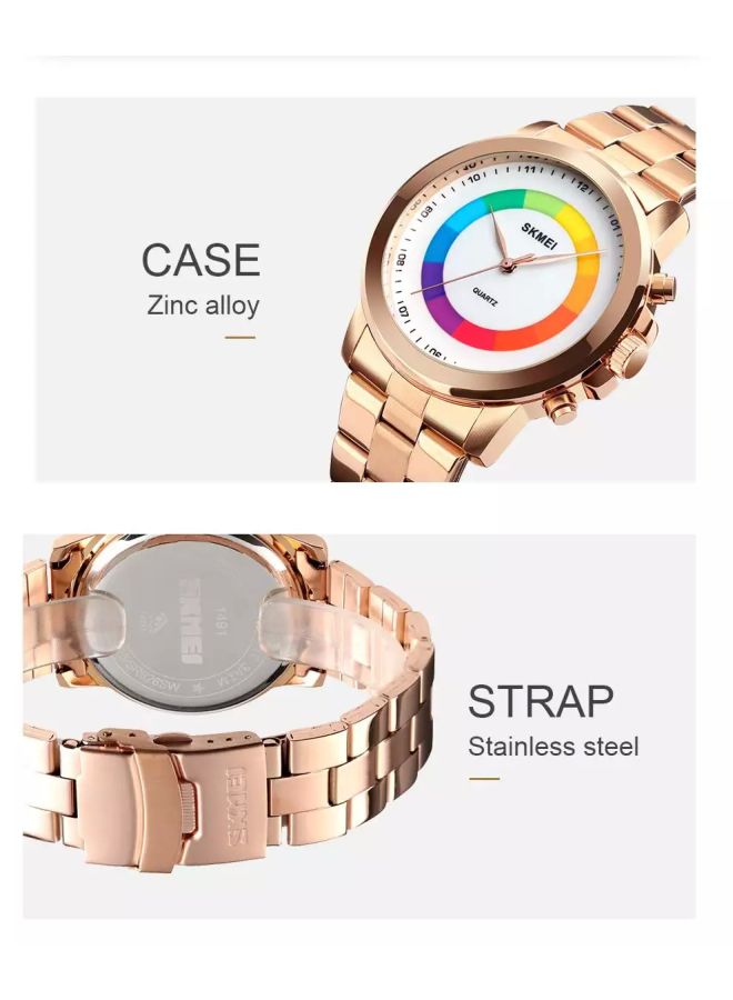 men Water Resistant Analog Watch 1491 - Image 3