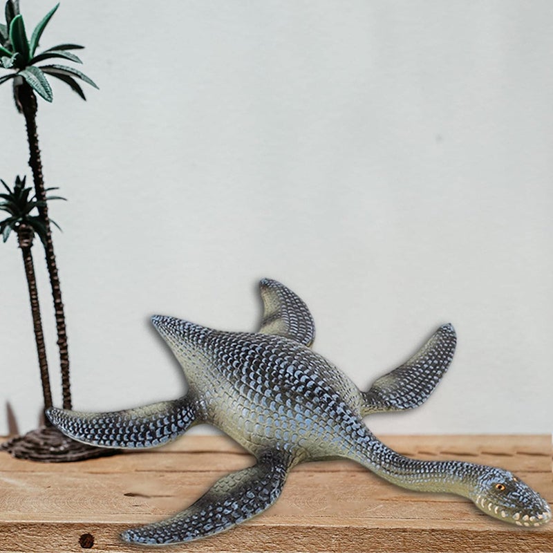 klarako Lifelike Swimming Ocean Dinosaur Toy Early Educational Plastic Deep Sea Monster Figurine Collection Birthday Gift Party Favor Home Decor  Plesiosaur - Image 4